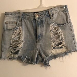 Mink pink thrasher shorts